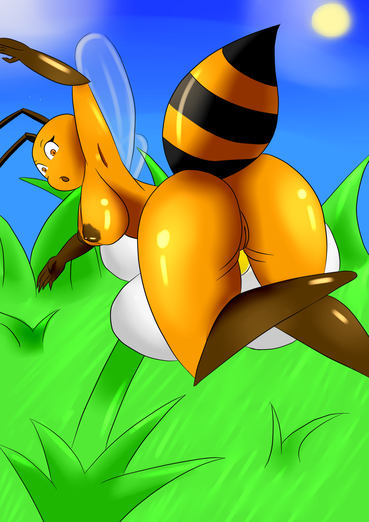 Порно комикс пчелы фото 99